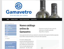 Tablet Screenshot of envasesvidrio.com